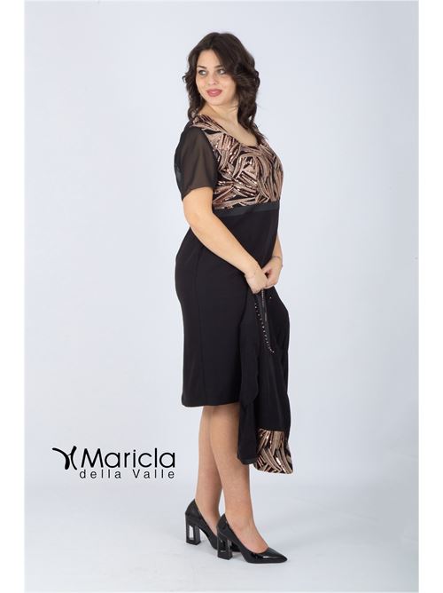 tubino+bolero PAOLA FORTI | PF410NERO